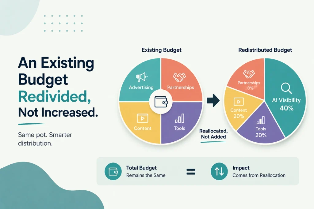 An existing budget redivided rather than increased


